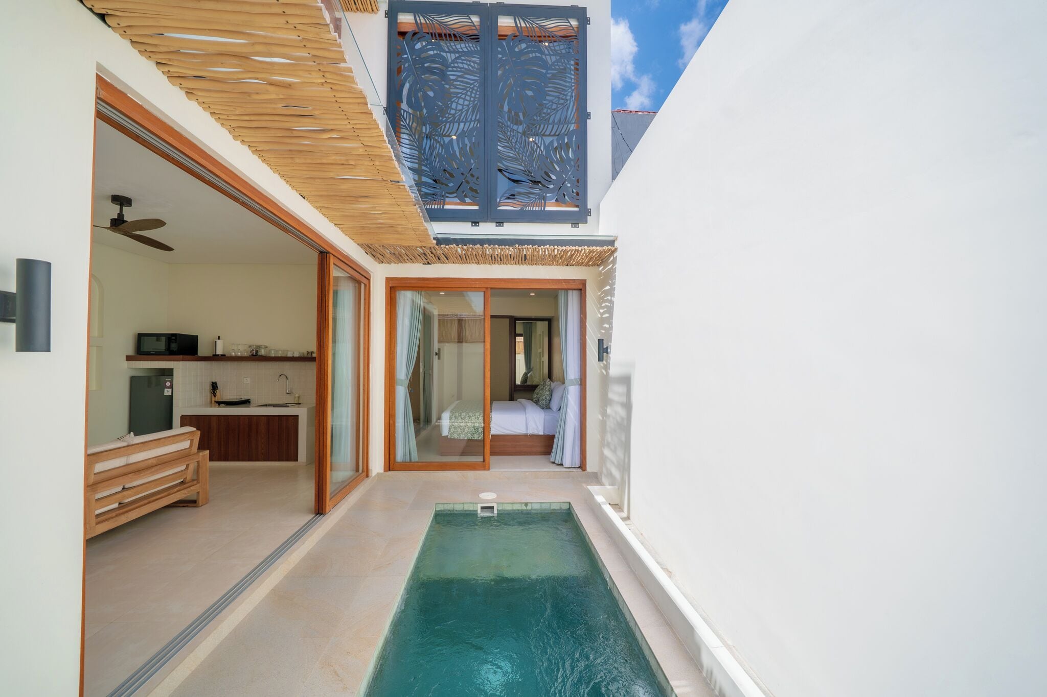 Villa, 2 chambres, piscine privée, vue piscine | Piscine