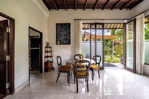 Dining - SHIVA - Peaceful Garden Loft (Gianyar)