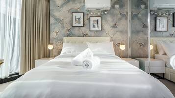 Iron/ironing board, WiFi (free), bed sheets