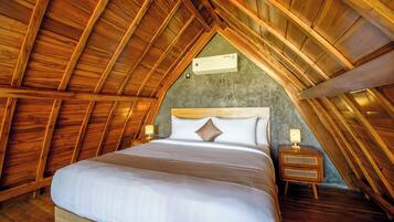 Villa Deluxe, 1 letto king, bagno privato | Minibar, Wi-Fi gratuito, lenzuola