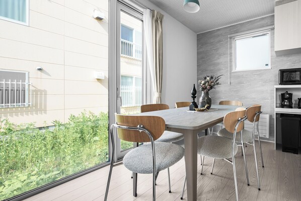 Apartamento | Opções para refeição no quarto