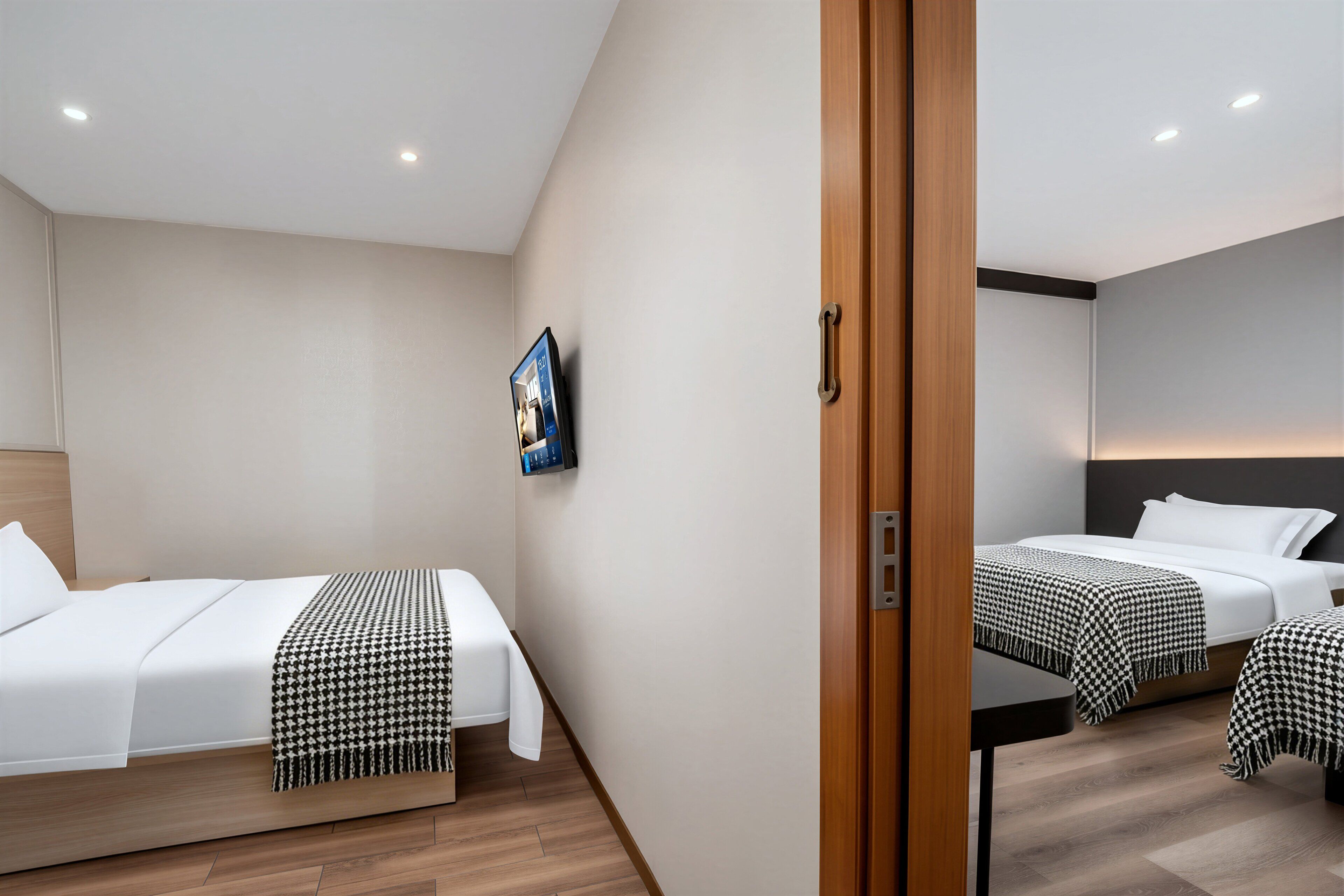 Club Twin Room, City View