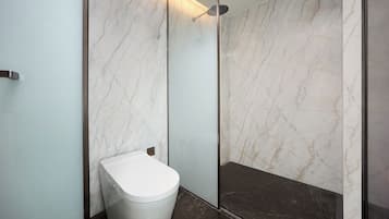Habitación doble superior, vistas a la ciudad | Baño | Artículos de higiene personal gratuitos, secador de pelo y zapatillas