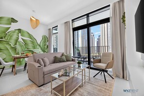 Apartamento standard, 1 quarto, vista para a cidade | Sala de jantar