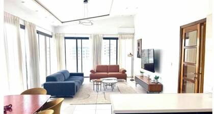 Bright two-bedroom apartment with a balcony