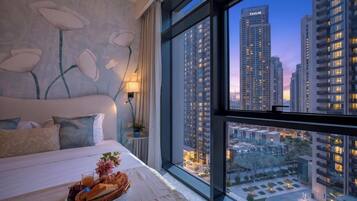 In-room safe, blackout curtains, soundproofing, iron/ironing board