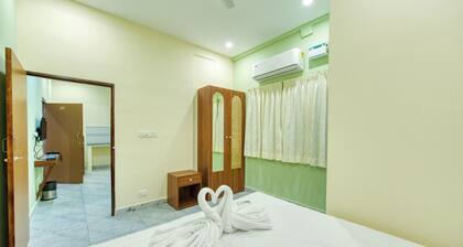 Perfect 1-bedroom apartment with AC in beautiful Puducherry