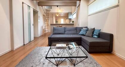 10 minutes from Okayama Station | Exclusive use for one group | Groups welcome | Up to 6 guests | 1 parking space | Loft | 1 restroom | Long-term stays welcome