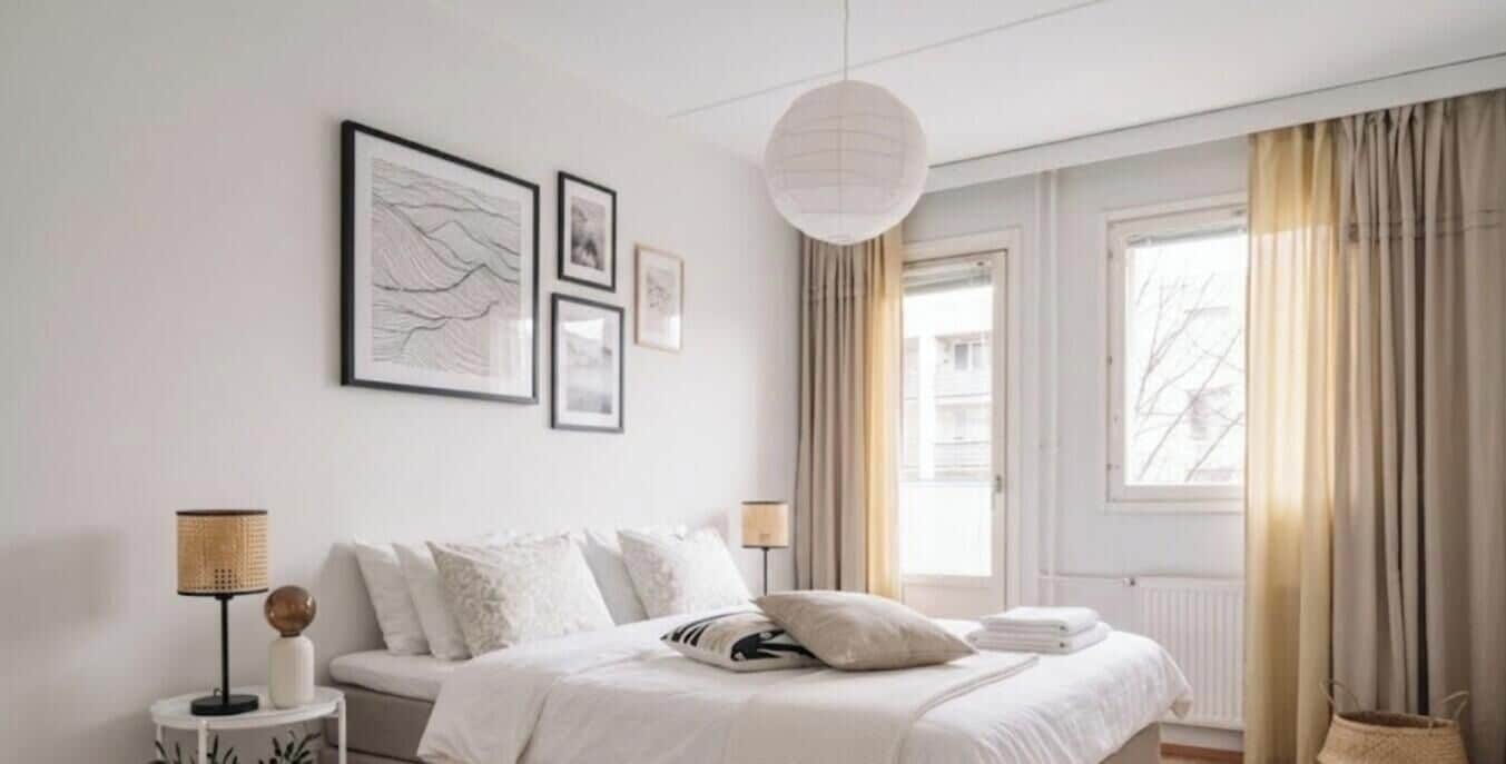 Desk, iron/ironing board, WiFi, bed sheets