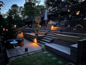 Terrace/patio - Architect House With hot tub and Deck in a Secluded Spot (Hillerod)
