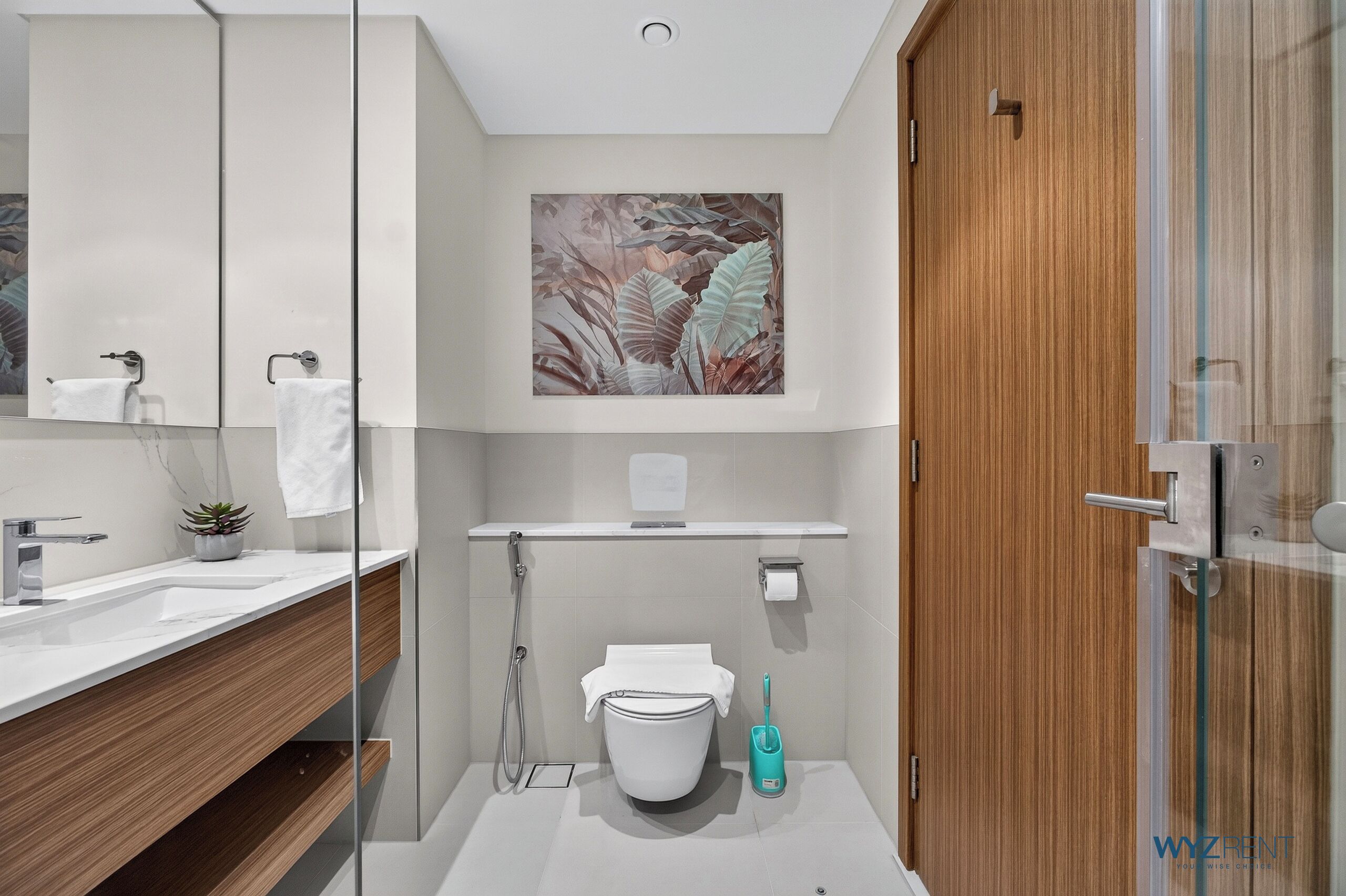 Apartamento superluxo, 1 cama King e sofá-cama, vista para a cidade | Banheiro
