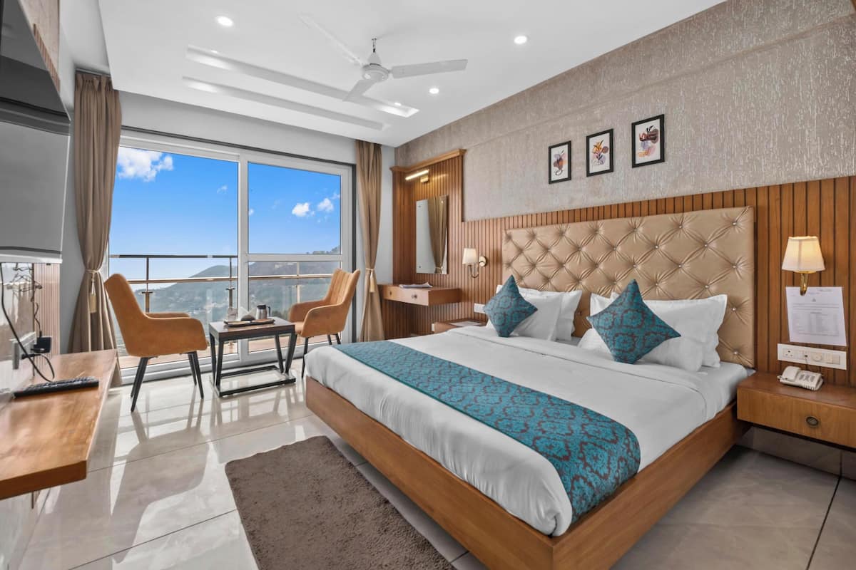 Premium-Zimmer, Balkon, Talblick | Bettwäsche