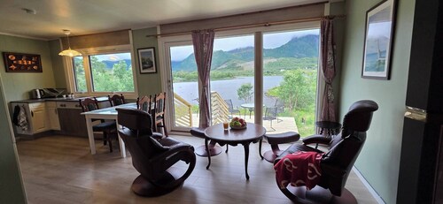 Eksklusiv fjordhytte i Nord-Norge