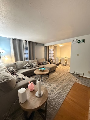Living area - Fully Furnished Private Rooms or Entire Home (Ottawa)