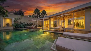 Villa de lujo, patio, vistas al jardín | Piscina privada