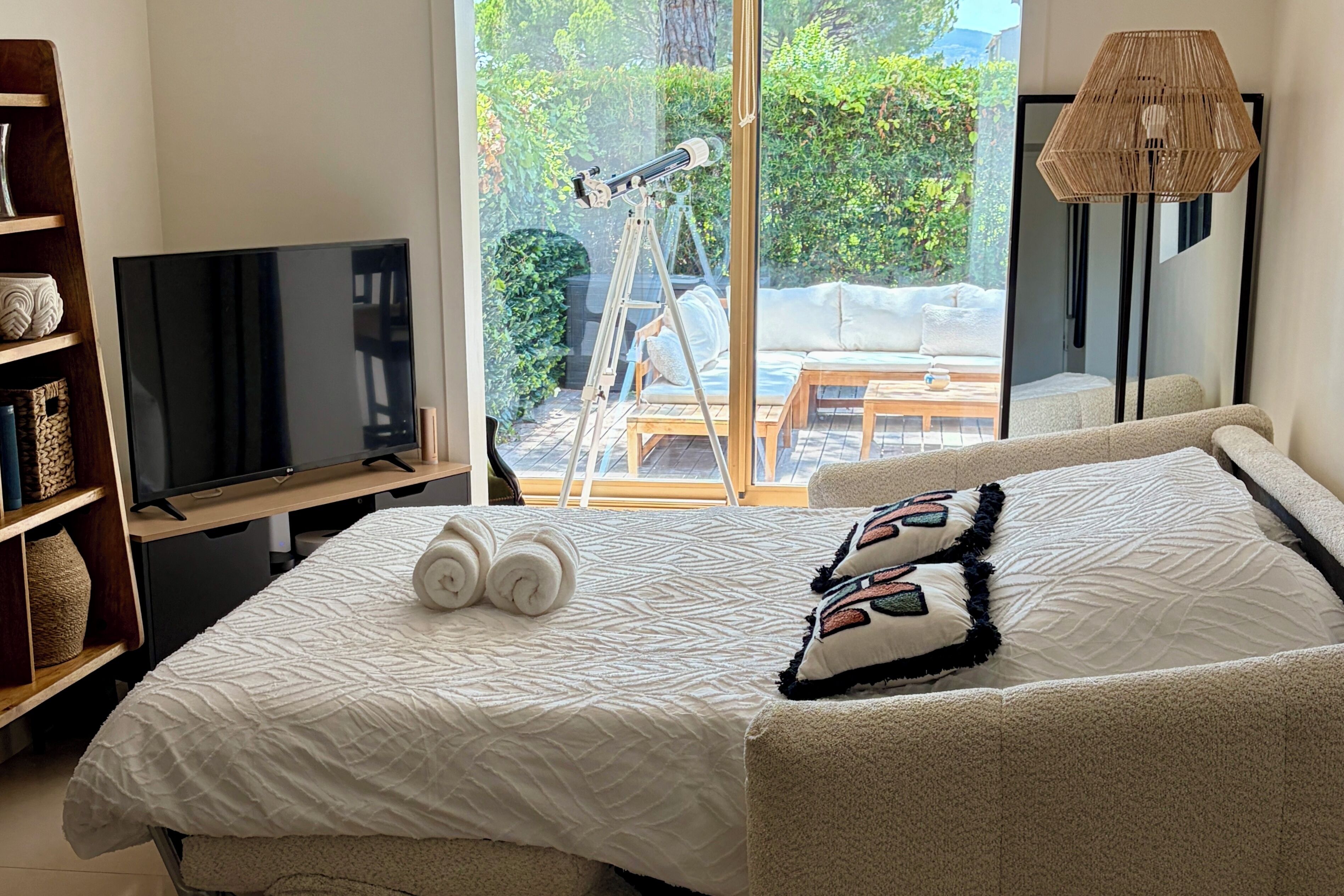 1 Schlafzimmer, kostenloses WLAN, Bettwäsche