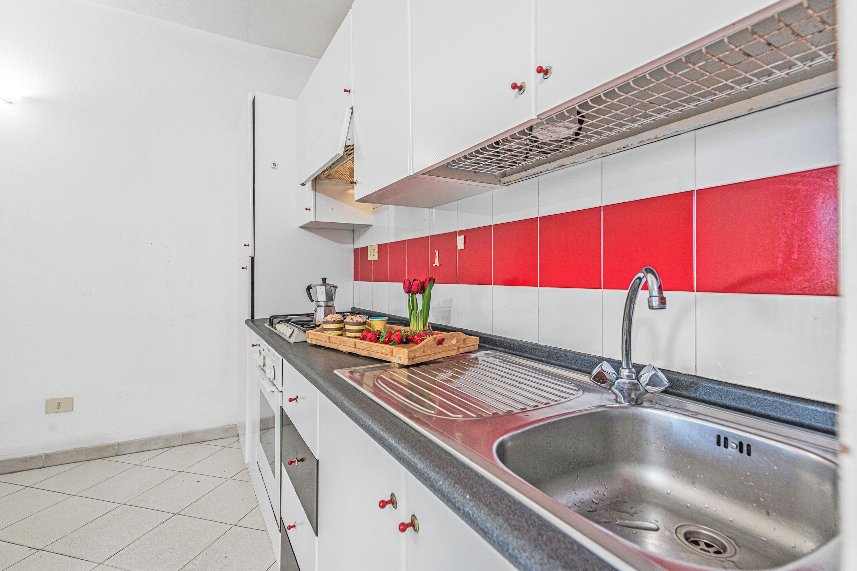 Apartamento família, 1 quarto, micro-ondas (Il Faro di Capo Ceraso) | Cozinha privada