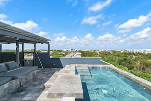 Opvarmet pool