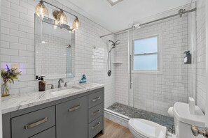 Bathroom - Oceanfront Home w/HotTub, Game Room, Movie Theater (Scituate)