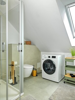 Hair dryer - "Kirchturmblick" Vacation Rental for 2 People (Insel Poel / OT Kirchdorf)