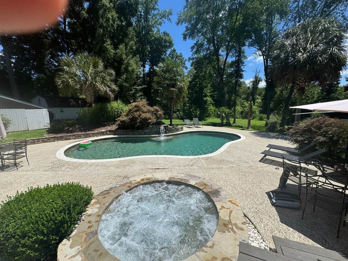 Uppvärmd pool