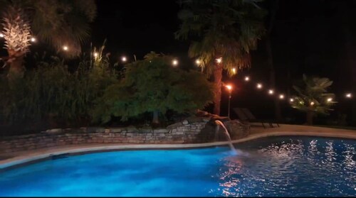 Chef's Château Suite C | Cal King Bed, Pool + Hot Tub