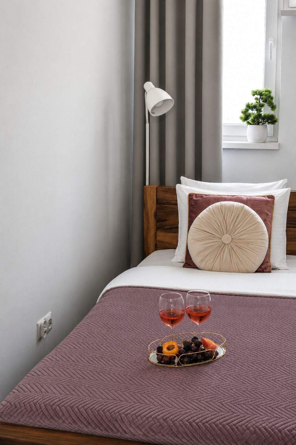 Comfort Apartment, 1 Bedroom, City View | Premium bedding, blackout drapes, soundproofing, iron/ironing board