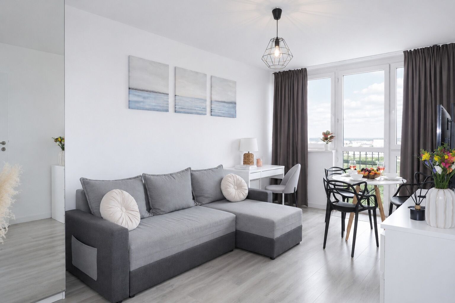 Appartement Confort, 1 chambre, vue ville | Coin séjour