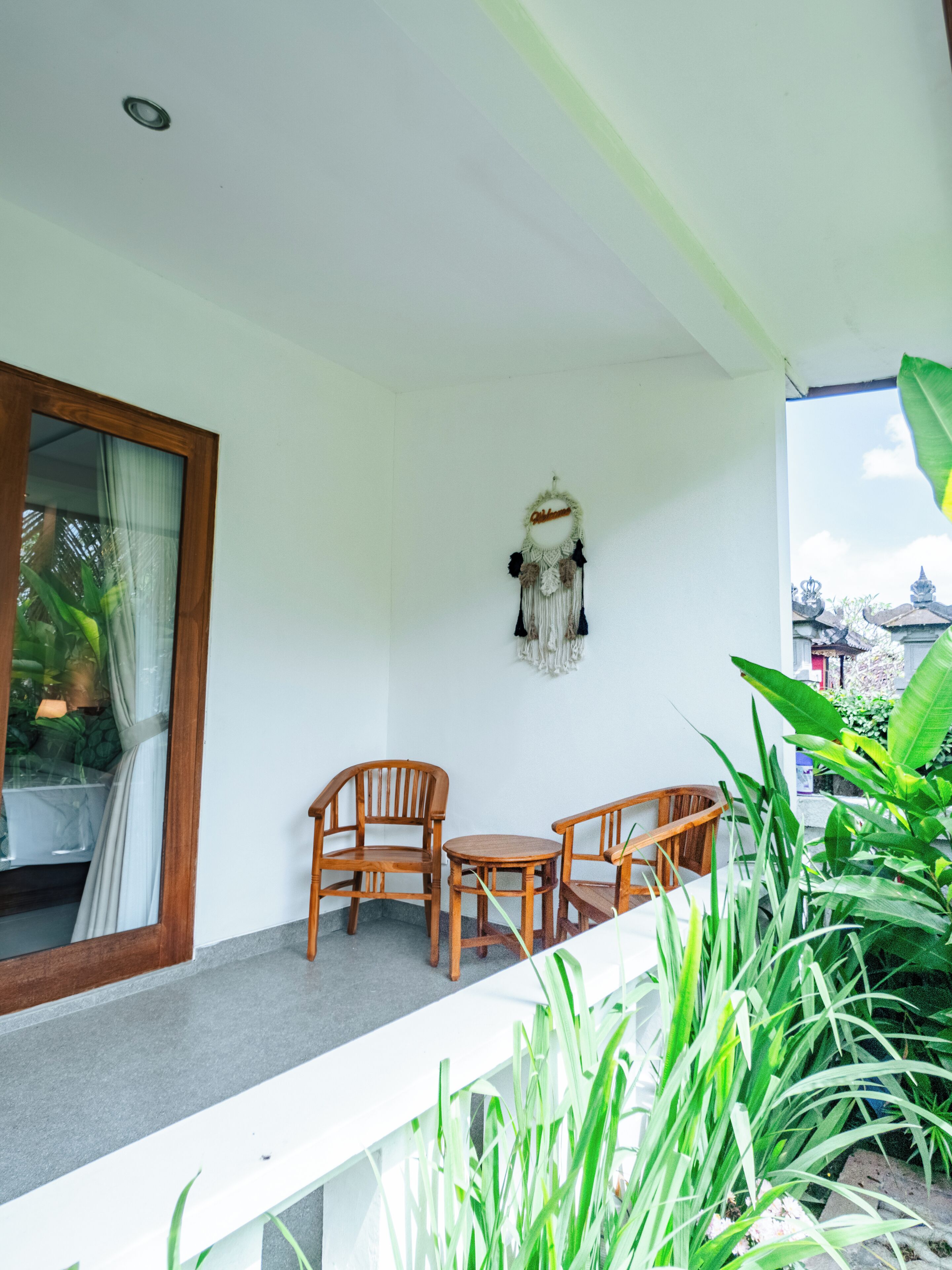 Habitación doble Confort, vista a la alberca | Terraza o patio