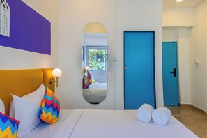 Deluxe Double Room | Free WiFi, bed sheets - goSTOPS PLUS Goa Candolim (Goa)