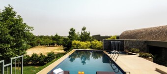 ELIVAAS Stone Age 4BHK Villa with Pool 
