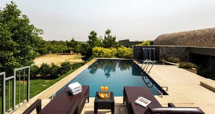 ELIVAAS Stone Age 4BHK Villa with Pool
