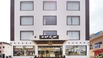 Façade de l’hébergement