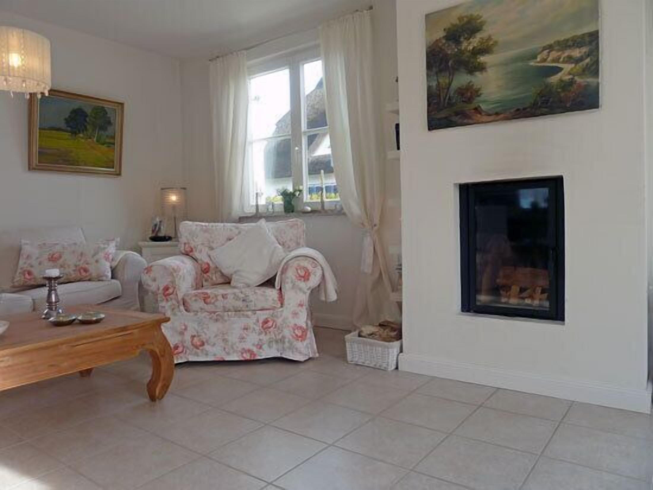 TV, fireplace, DVD player