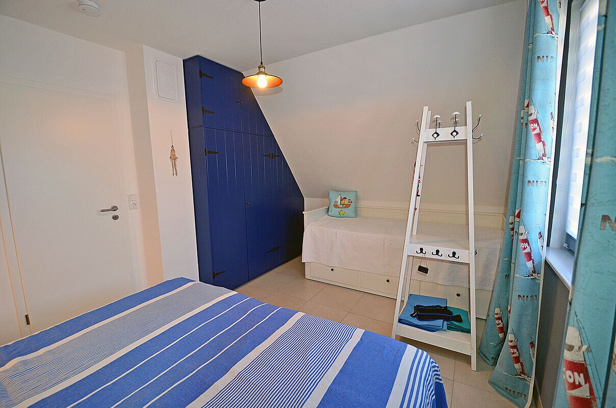 2 Schlafzimmer, Reisekinderbett, kostenloses WLAN