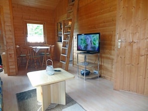 Interior - Bungalow, ground floor, quiet location near the coastal forest, about 300 m from the sandy beach (Altenkirchen)