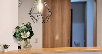 About a 10-minute walk from Okayama Station / Accommodates up to 6 guests / 1 private parking space available / 3 bedrooms