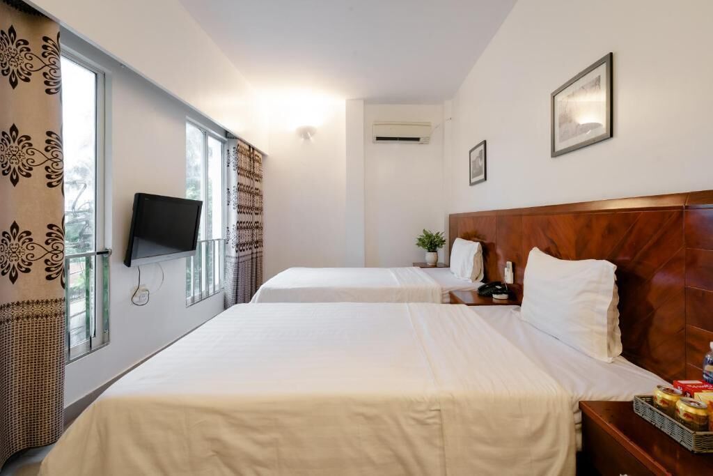 Quarto casal ou duplo luxo | Cortinas blackout