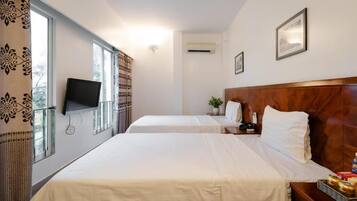 Quarto casal ou duplo luxo | Cortinas blackout