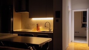 Private kitchen - Sol Stay – Stylish 2-Bedroom Apartment in Ulaanbaatar (Khan-Uul)