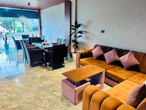 Lobby sitting area