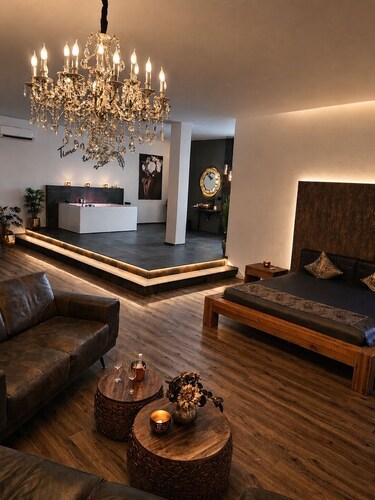 Privat Relax-Spa Sursee / Luzern mit Whirlpool und Sauna