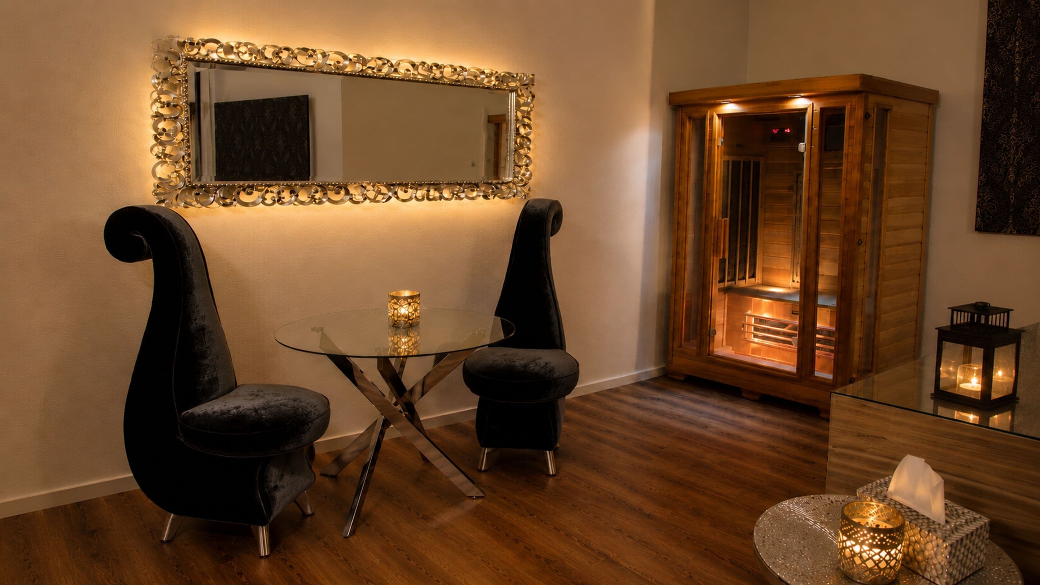 Sursee Silver Luxury Suite (Private spa with whirlpool and infrared sauna) | Coin séjour