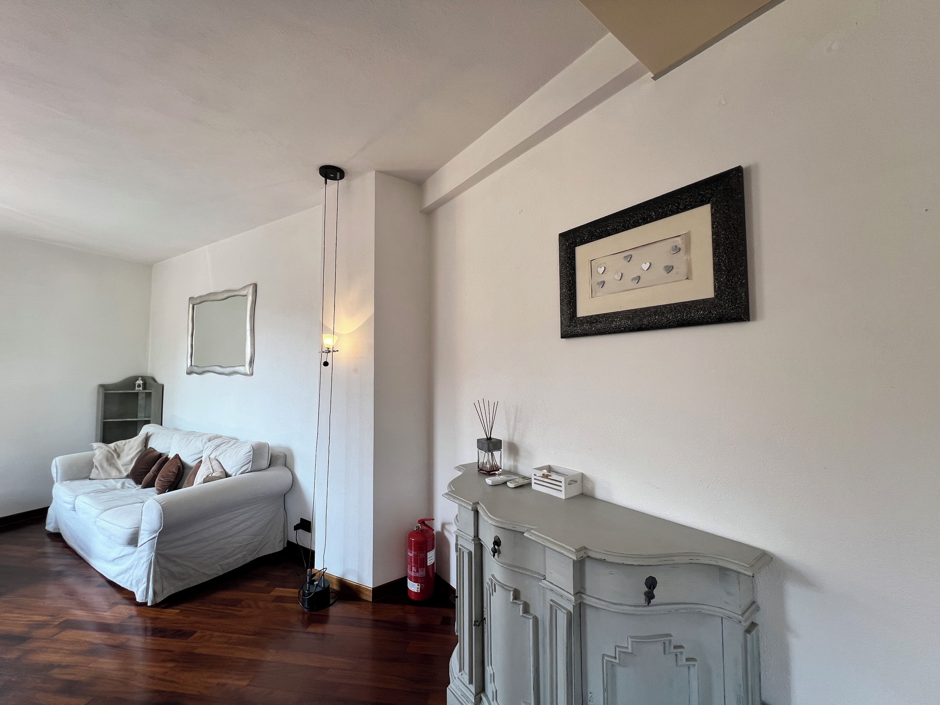 City-Apartment, Stadtblick | Wohnbereich