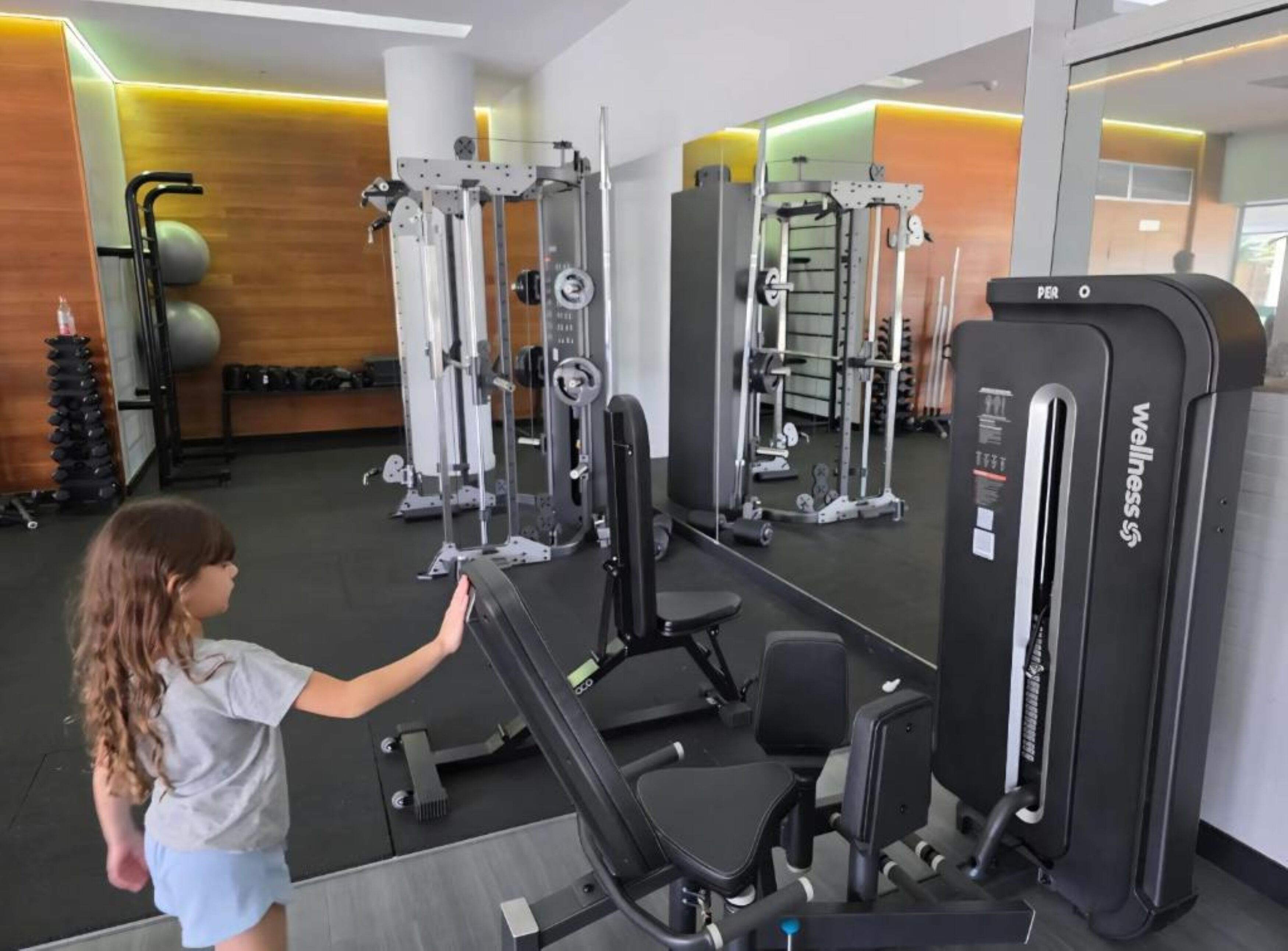 Fitnessbereich