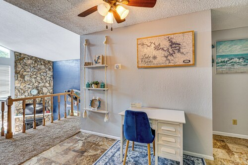 Boat Dock & Slip! Group-ready Lake Ozark Home