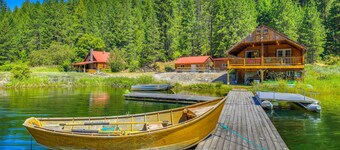 700-acre Property w/ 33-acre Lake & Dual Cabins!