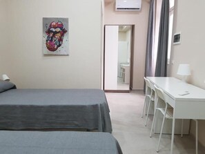 Double or Twin Room, Balcony, Courtyard View | Free WiFi