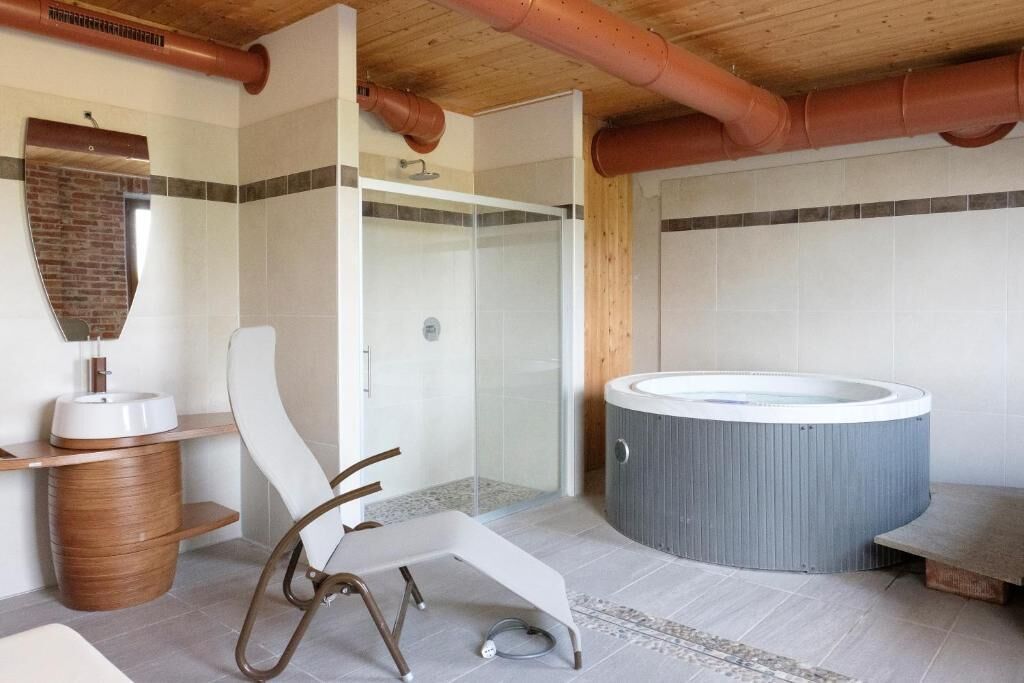 Sauna, tina de hidromasaje y baño turco o hammam 