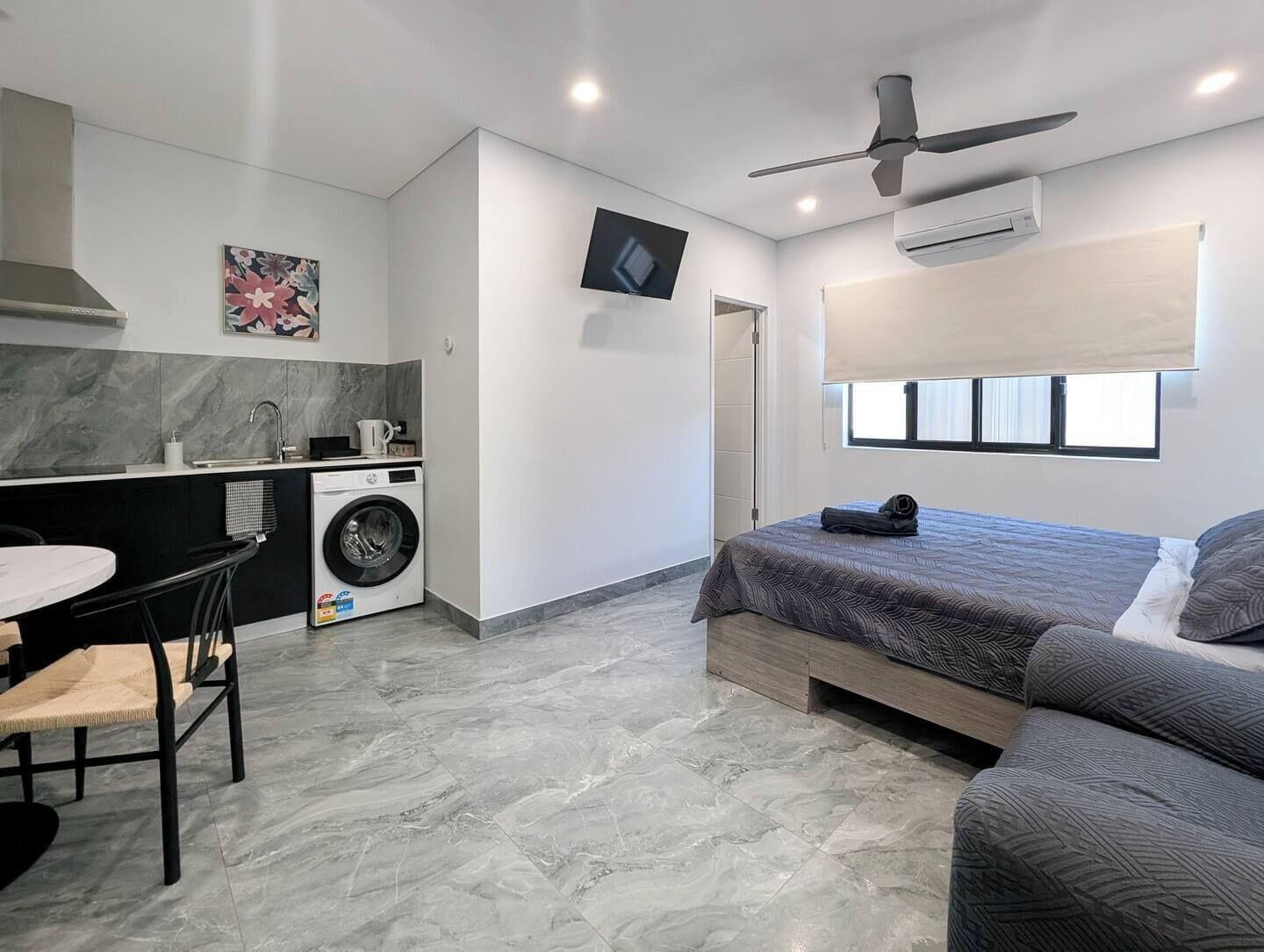 1 Schlafzimmer, Bügeleisen/Bügelbrett, kostenloses WLAN, Bettwäsche